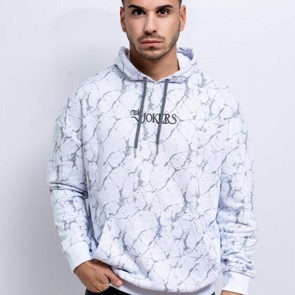 Sudadera Capucha Mármol