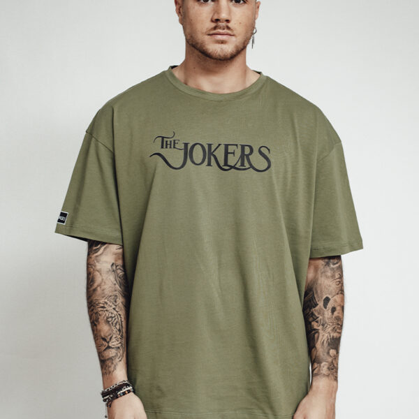 Camiseta básica Oversize TheJokers color Kaki