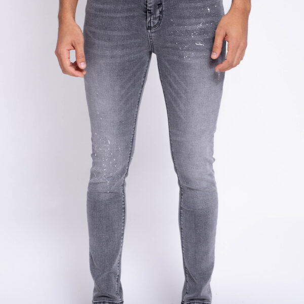Splashed Skinny Jeans