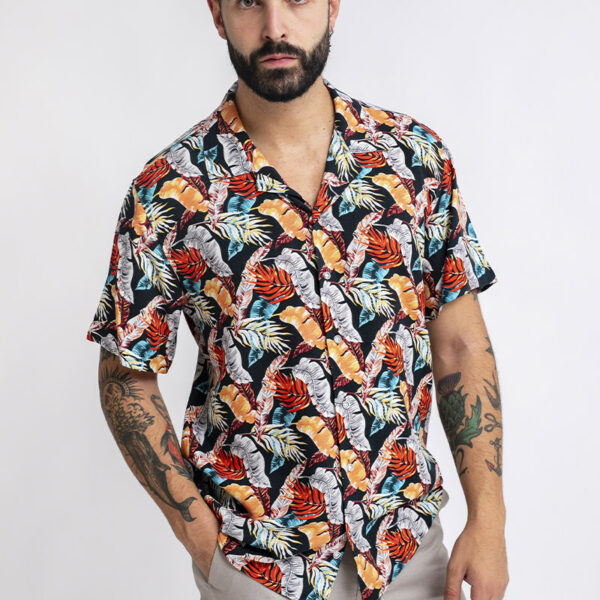 Camisa Jamaica Negra