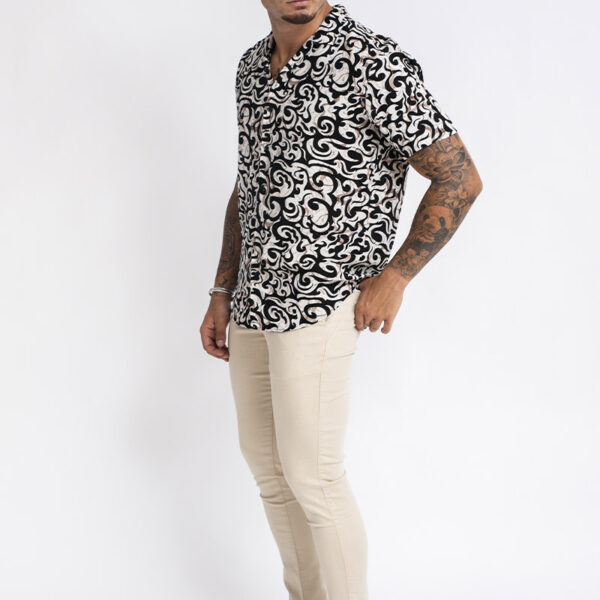 Camisa Caimán Negra