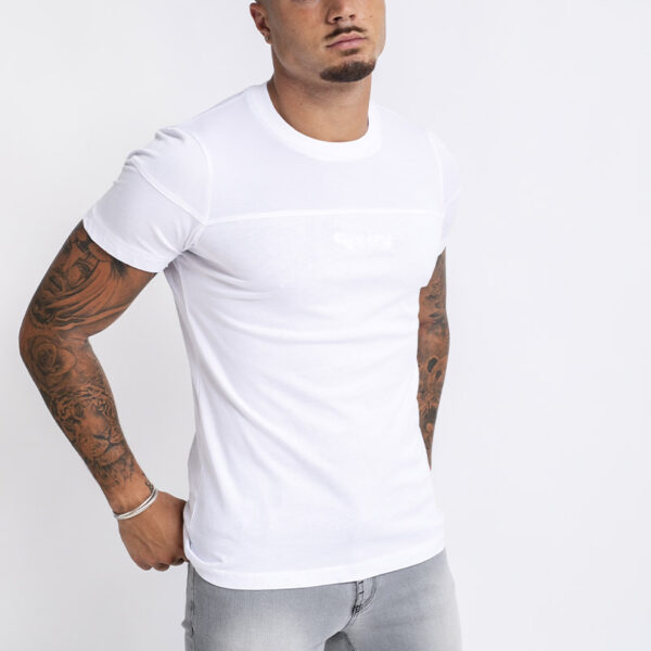 Camiseta The Jokers Corte Granulado Blanca