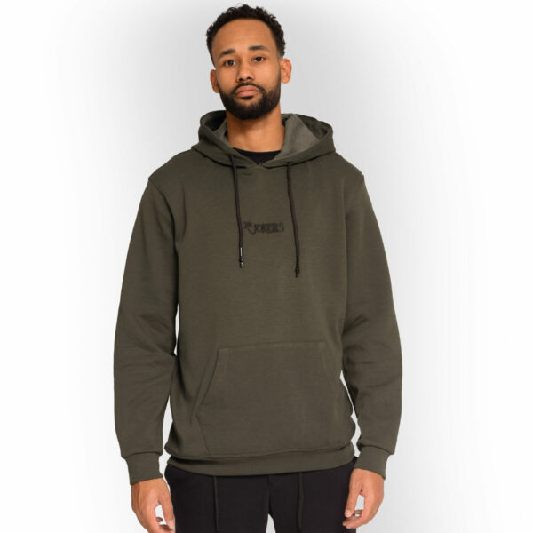 Sudadera Capucha Basic Regular Fit Terracota khaki