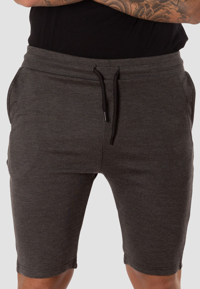 Bermuda Chándal Hombre Gris Marengo Pantalón Corto Deportivo - Image 2
