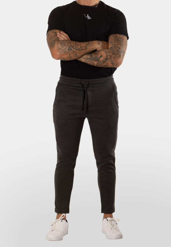 Pantalón Chándal Hombre Gris Marengo Básico