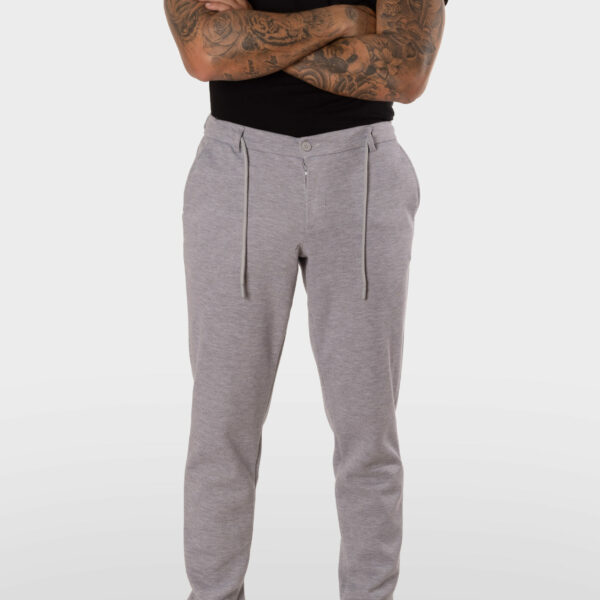 TailorFlex - Pantalón Chándal Chino Cordón Gris