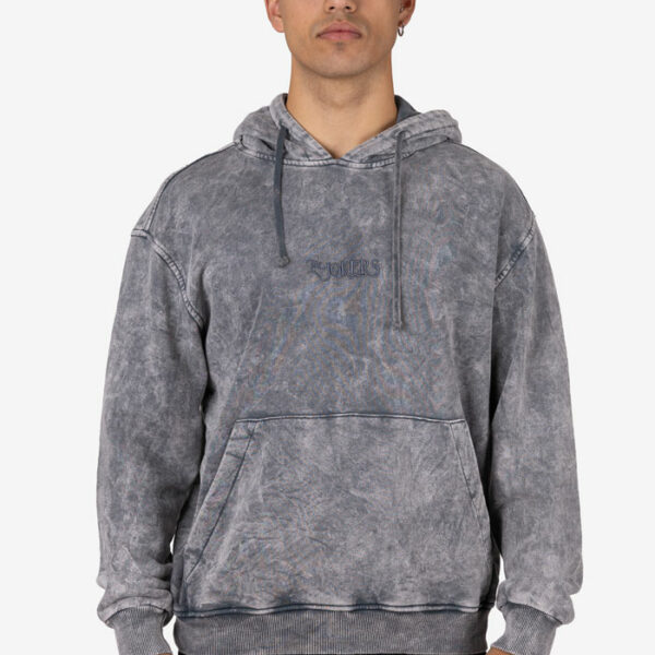 Sudadera con Capucha Efecto Cold Wash en Algodón Elástico