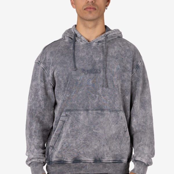 Sudadera con Capucha Efecto Cold Wash en Algodón Elástico