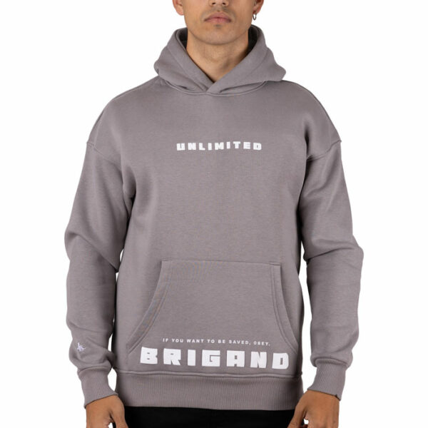 Sudadera con capucha “Unlimited” Gris