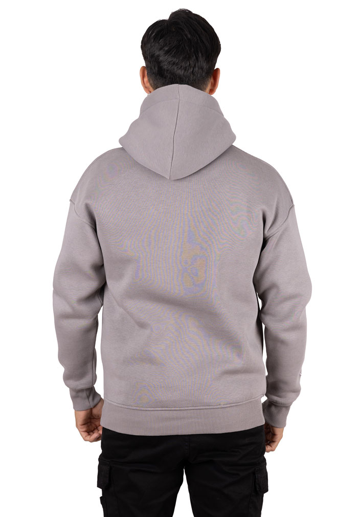 Sudadera con capucha “Unlimited” Gris - Image 4