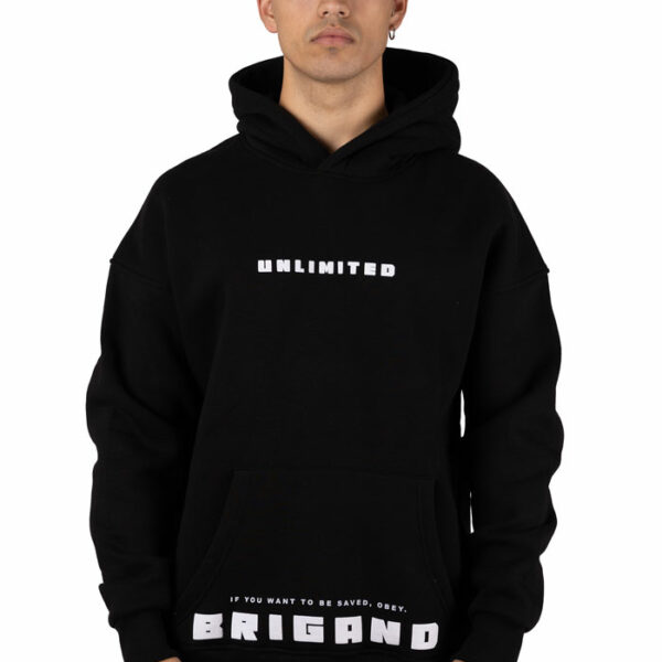 Sudadera con capucha “Unlimited” Negro
