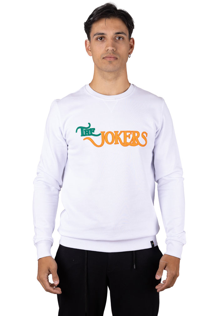 Sudadera Casual Blanca THE JOKERS