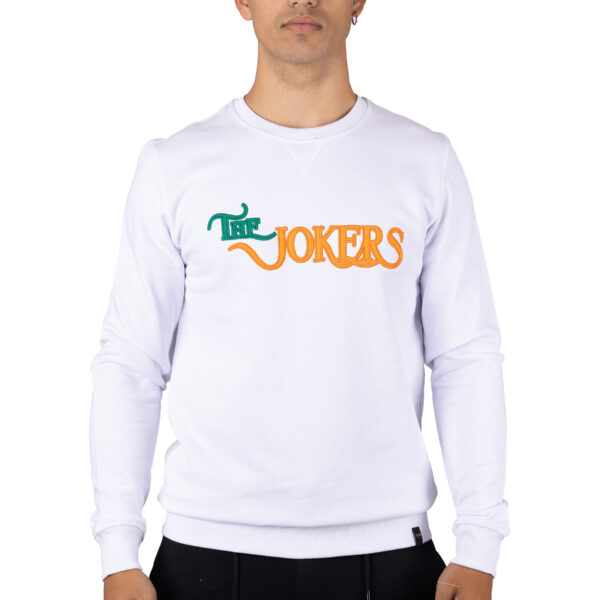 Sudadera Casual Blanca THE JOKERS