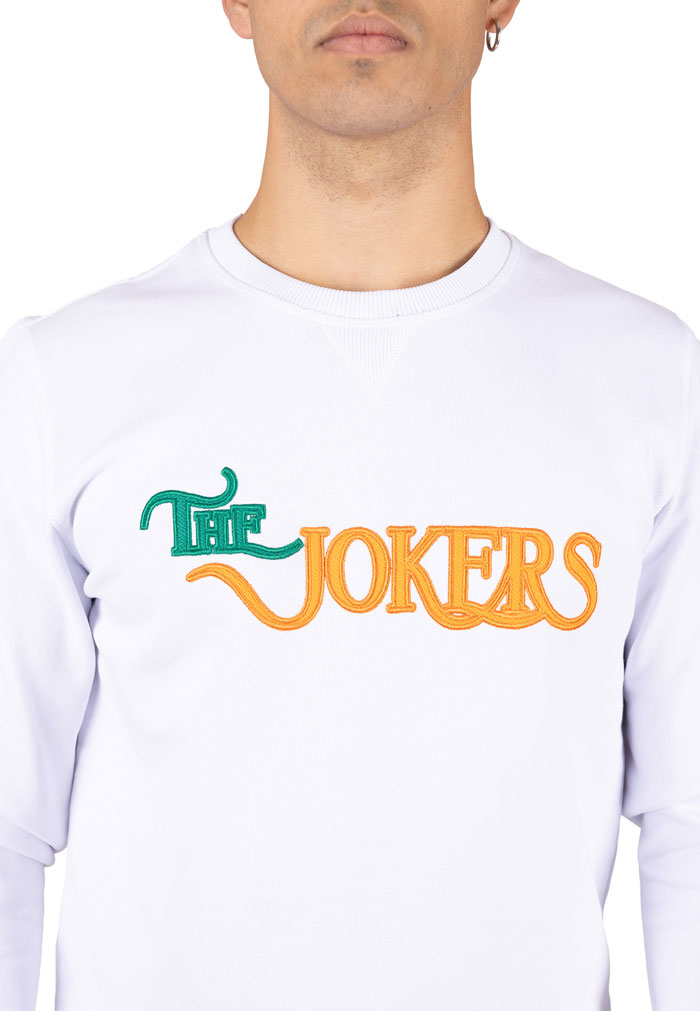Sudadera Casual Blanca THE JOKERS - Image 2