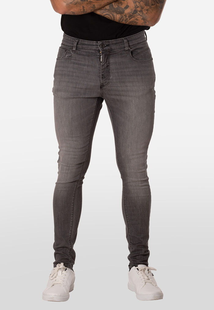Skynni Jeans Used Grey Especial con Elastano