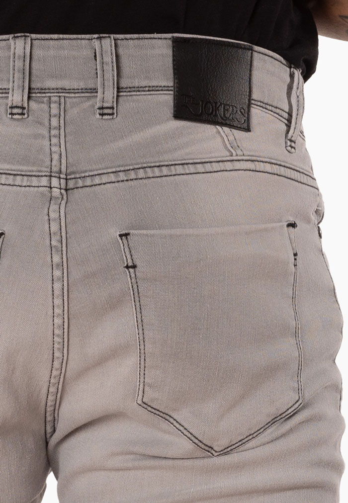 Skynni Jeans Light Grey Especial con Elastano - Image 2