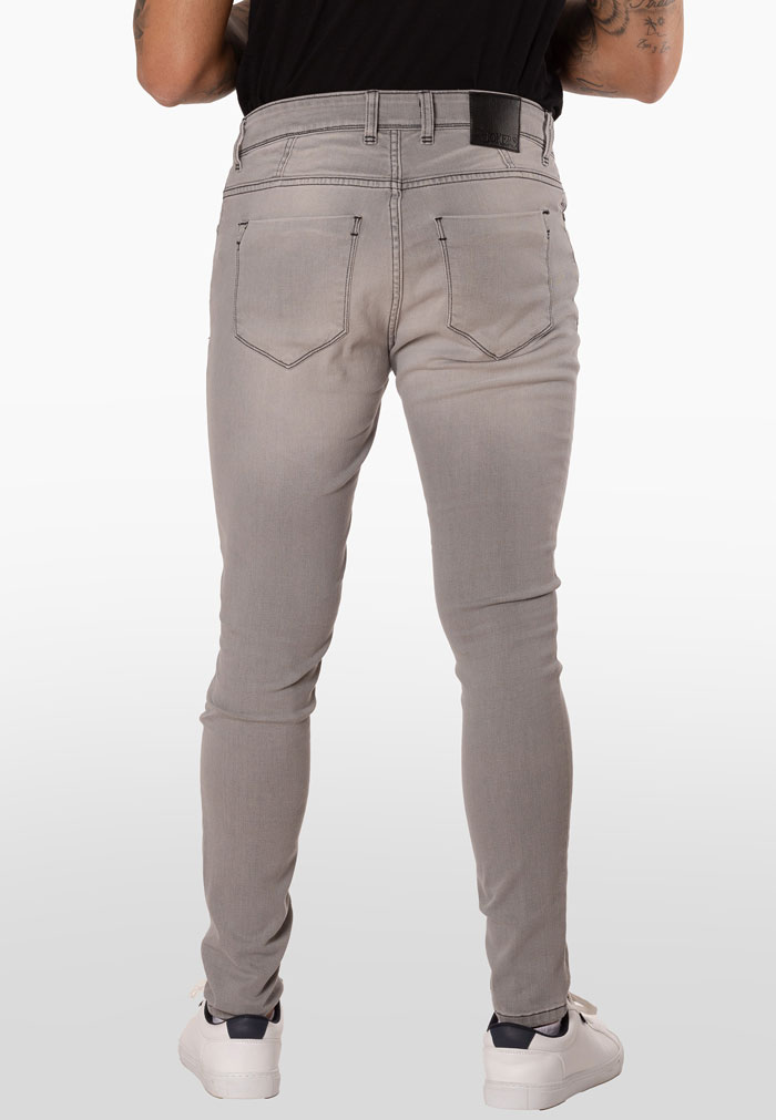 Skynni Jeans Light Grey Especial con Elastano - Image 3