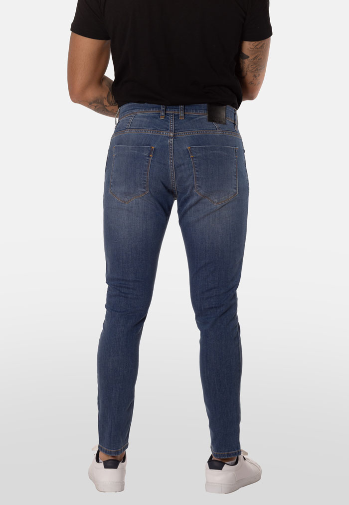 Skynni Jeans Azul Lavado Especial con Elastano - Image 3