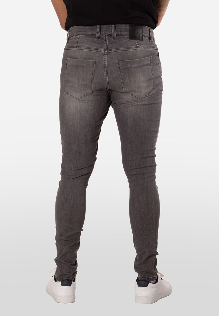 Skynni Jeans Used Grey Especial con Elastano - Image 3