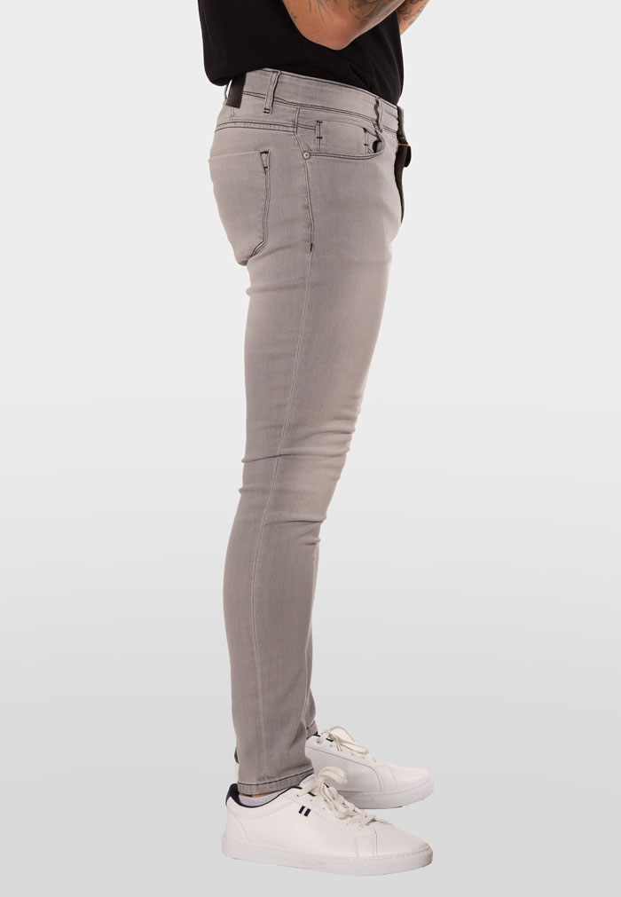 Skynni Jeans Light Grey Especial con Elastano - Image 4