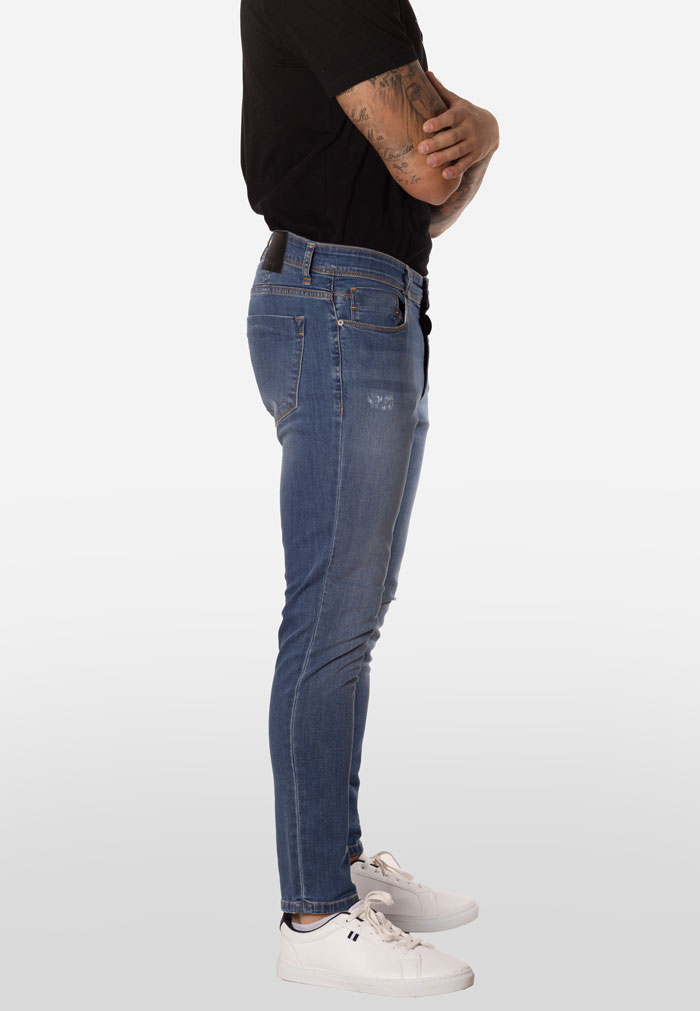 Skynni Jeans Azul Lavado Especial con Elastano - Image 4