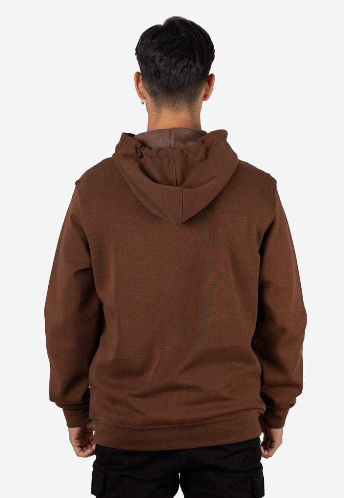 Sudadera Básica con Capucha y Logo Jokers Terracota - Image 3