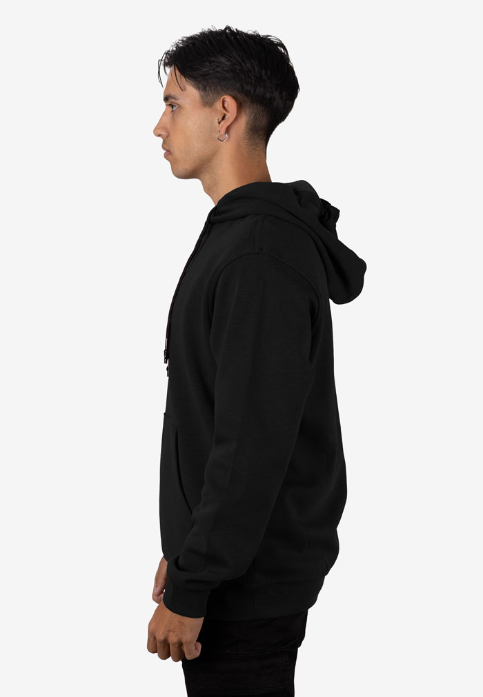Sudadera Básica con Capucha y Logo Jokers Negro - Image 4