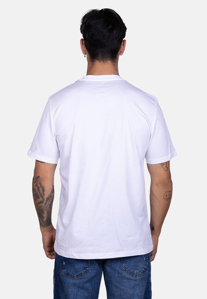 Camiseta con logo JOKERS tribal Blanco - Image 3