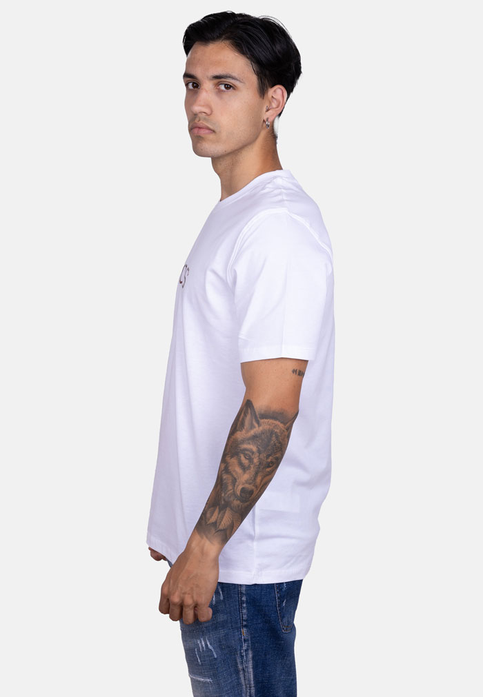 Camiseta con logo JOKERS tribal Blanco - Image 4